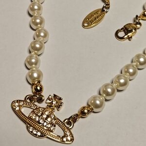 Vivienne Westwood Orb Pearl Necklace